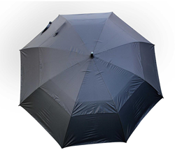 Masters paraplu de golf protection UV noir 32 pouces - résistant au vent
