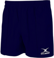 Gilbert rugbybroek Kiwi Pro blauw - 2XS sportshort katoen