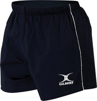 Gilbert short de rugby pantalon sport bleu - 2xs pour adultes