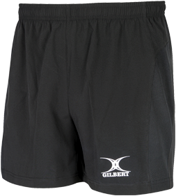 Gilbert short de rugby Virtuo Match noir - 2XS short de sport