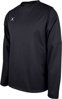 Gilbert rugbytop Pro Warm Up zwart 2XL - sportkleding training