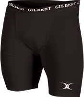 Gilbert caleçon thermique short sport noir 11-12 ans rugby