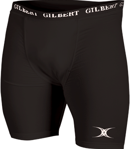 Gilbert caleçon thermique short sport noir 11-12 ans rugby