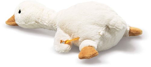 Steiff pluche Gilda gans rammelaar 21 cm wit baby speelgoed-2