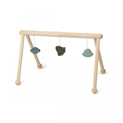 Liewood babygym Ernie met accessoires Space peppermint mix katoen