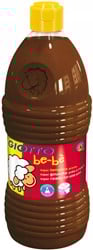 Giotto be-bè Temperaverf op Waterbasis Bruin - 1L