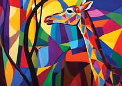 Yazz puzzle Girafe - puzzle 1000 pièces multicolore