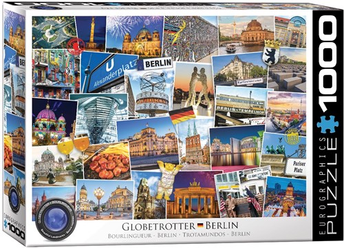 Eurographics puzzel Globetrotter Berlin 1000 stukjes karton-2