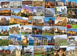 Eurographics puzzel Globetrotter Castles and Palaces - 1000 stukjes