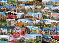 Eurographics puzzel United Kingdom - Globetrotter - 1000 stukjes