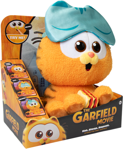 Animagic - Garfield Feature Plush (12") - Baby Garfield