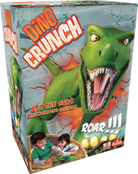 Goliath Dino Crunch - Kinderspel actiespel met T-Rex en eieren