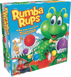 Educatief spel Rumba Rups karton voor kinderen vanaf 3 jaar