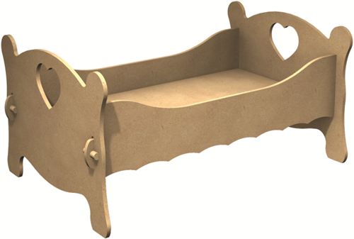 Gomille Gomille MDF Bed 23x31x47 cm