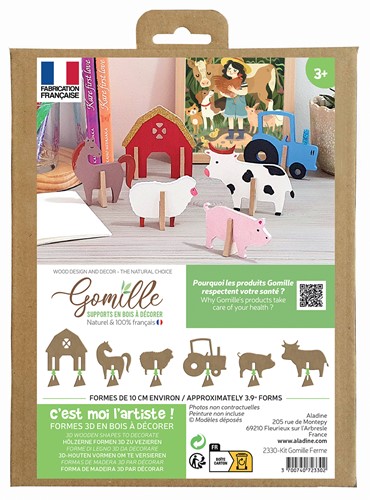 Gomille Gomille MDF Figuren Set Boerderij