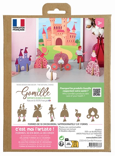 Gomille Gomille MDF Figuren Set Prinsessen