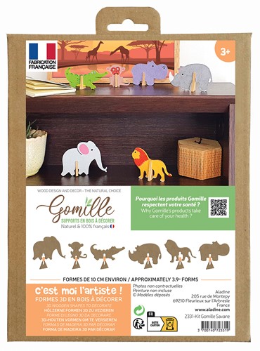 Gomille Gomille MDF Figuren Set Savanne
