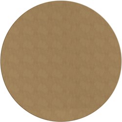 Gomille figure MDF cercle 30x30 cm matériel créatif durable