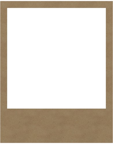 Gomille Gomille MDF Figuur 49x62 cm Photobooth Lijst Polaroid