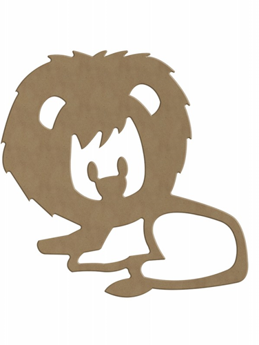 Gomille Gomille MDF Figuur Leeuw 22 cm