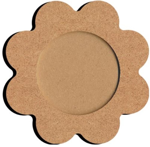 Gomille Gomille MDF Fotolijst Bloem 16x13 cm