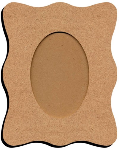 Gomille Gomille MDF Fotolijst Ovale Golf 23x18 cm