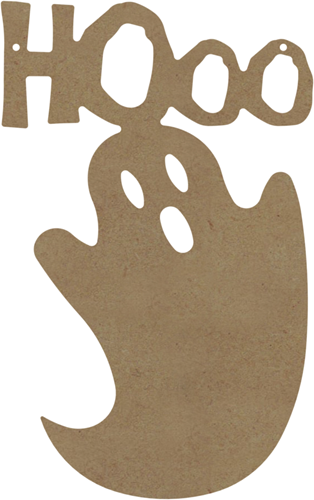 Gomille Gomille MDF Hanger Spook Hooo