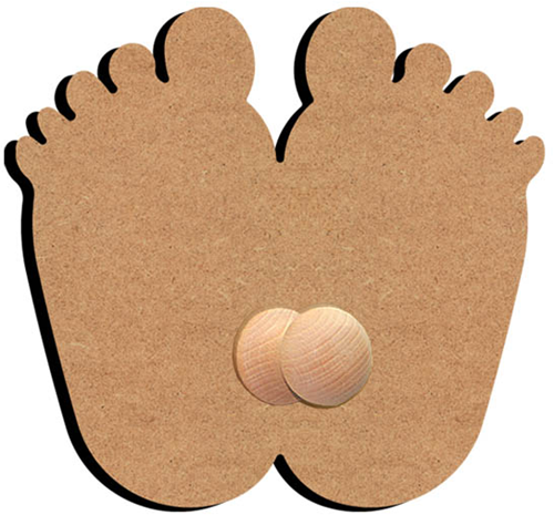 Gomille Gomille MDF Kapstok Voeten