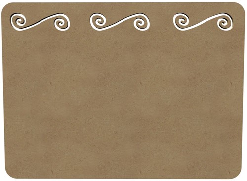 Gomille Gomille MDF Placemat Spiraal 40x30 cm