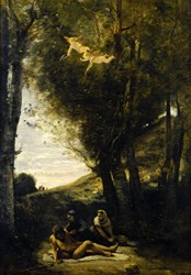 Grafika puzzle art Jean-Baptiste-Camille Corot Saint Sebastian 300 pièces
