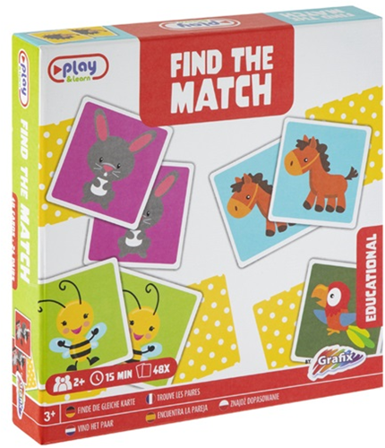 Grafix Grafix Memoryspel Junior 48 Kaarten