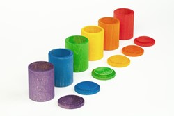 Grapat Coloured cups with lid