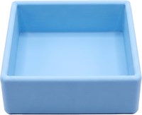 Grennn speelbak inlegvierkant pastel blauw - sensorisch speelgoed-2