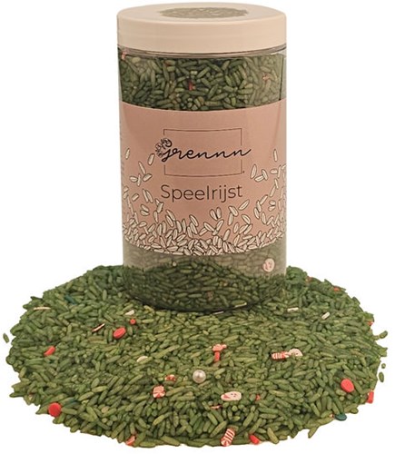 Grennn riz à jouer Noël jouet sensoriel 500 grammes