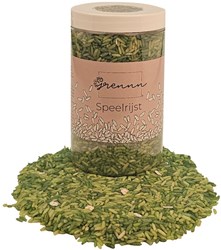 Grennn speelrijst white flower mix 500 gram
