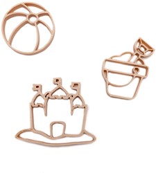 Grennn set d'emporte-pièces de plage - jouet éducatif de plage pour enfants