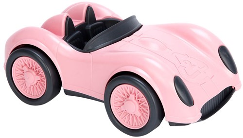 Green Toys Voiture de course rose