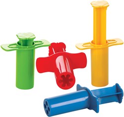 Gowi speelgoed Modelling Shot set - 4 stuks - klei accessoires