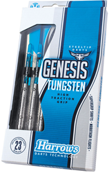 Harrows tungsten dartpijlen Genesis 25g - steeltip darts set