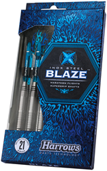 Harrows steeltip darts Blaze Inox 23g - precisie dartpijlen set