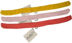 Hollie haarband poppenaccessoire mousseline 3 assorti katoen