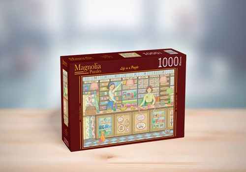 Magnolia legpuzzel 1000 stukjes - kleurrijke puzzel speelgoed-2