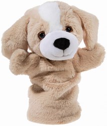 Heunec marionnette chien peluche jouet 25cm multicolore