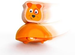 Hape houten duwfiguur puppy - loopwagen speelgoed voor peuters