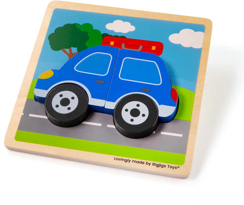 Bigjigs Chunky Puzzle Voiture