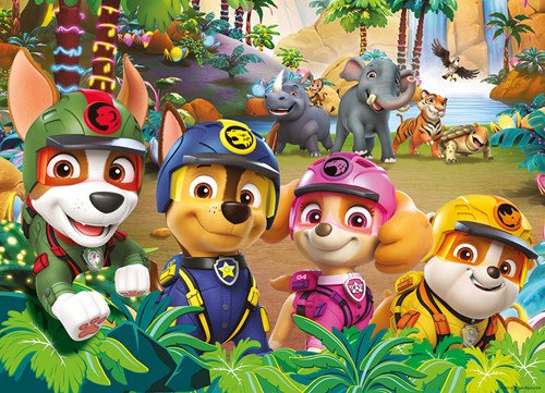 Nathan Im Herzen des Dschungels - Paw Patrol - 45 Teile