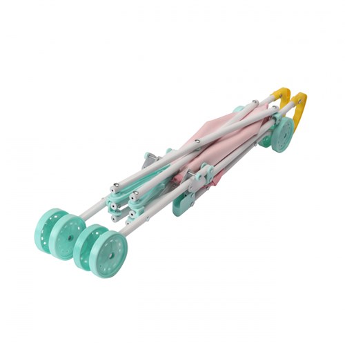 Micki Hello Kitty poppenbuggy - speelgoed buggy voor poppen en Hello Kitty fans-2