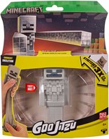 Heroes of Goo Jit Zu Figurine Minecraft - Crunchy Skeleton - Jouet extensible