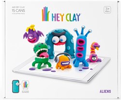 HEY CLAY ALIENS SET
