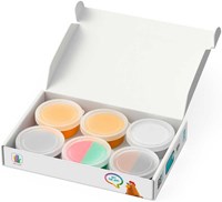 Tomy boetseerklei set - HEY CLAY boerderijvogels 6 potjes creatief speelgoed-2
